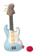 Obrazek Niebieska wibrująca gitara z grzechotką Papa&Me SIGIKID