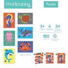 Obrazek Puzzle patyczki Morskie Stworzenia 24 elementy MUDPUPPY