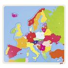 Obrazek Drewniana układanka puzzle Mapa Europy GOKI
