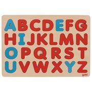 Obrazek Układanka - puzzle literki w stylu Montessori GOKI