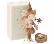 Obrazek  Myszka Wróżka Zębuszka w pudełku od zapałek -  Tooth fairy mouse MAILEG
