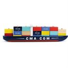 Obrazek Drewniana nakładanka kontenerowiec CMA CGM 34 szt. VILAC