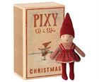 Obrazek Skrzat Elf w pudełku od zapałek - Pixy Elfie in box MAILEG
