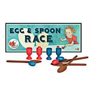 Obrazek Gra zręcznościowa Wyścig z jajkami i łyżeczkami EGMONT TOYS