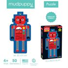 Obrazek Puzzle konturowe Robot 50 elementów 4+ MUDPUPPY