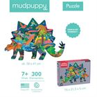 Obrazek Puzzle konturowe Dinozaury 300 elementów 7+ MUDPUPPY