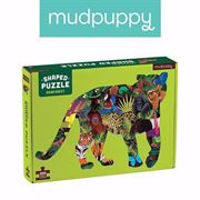 Obrazek Puzzle konturowe Tygrys Las Deszczowy 300 elementów 7+ MUDPUPPY