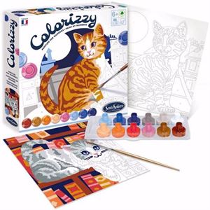 Obrazek Colorizzy Koty malowanie po numerach SENTOSPHERE