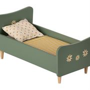 Obrazek Mebelki dla lalek - drewniane łóżko mini MAILEG