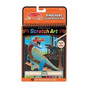Obrazek Zdrapywanka Scratch Art – Dinozaury MELISSA & DOUG