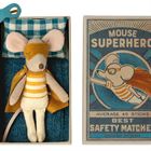 Obrazek Myszka Super Bohater Hero w pudełku od zapałek MAILEG