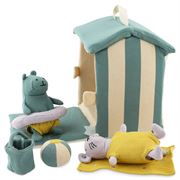 Obrazek Domek na plaży: Myszka i Hipopotam TRIXIE BABY